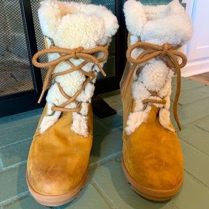 Sorel Joan of Arctic Wedge Shearling Boot